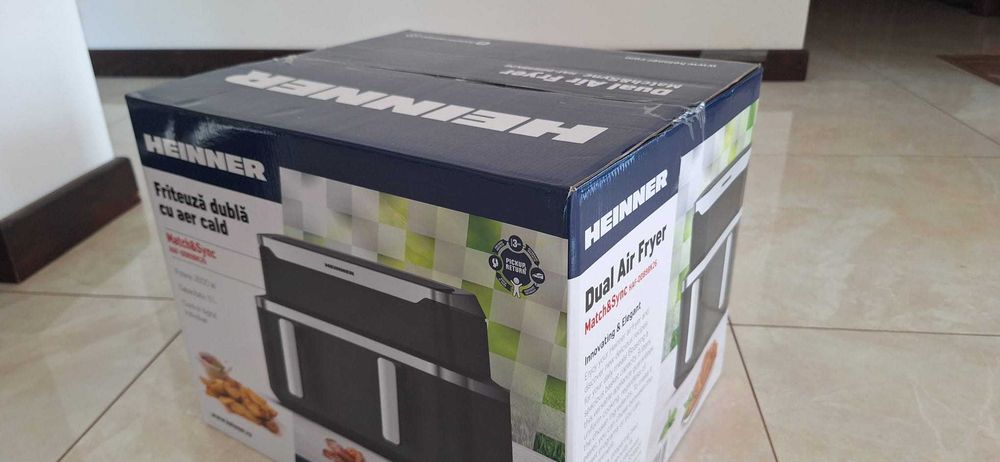 Vand Dual Air Fryer Heinner
