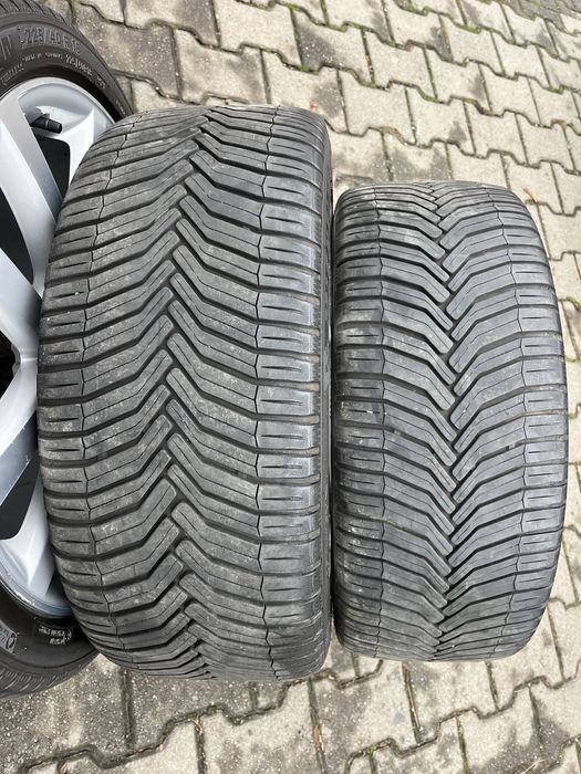 Jante 5x112mm, anvelope iarna 225/40 R18, VW Golf 5/6/7/8, Touran, Eos