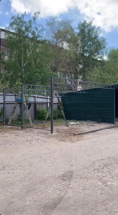 Сварка навесов металлоконструкций