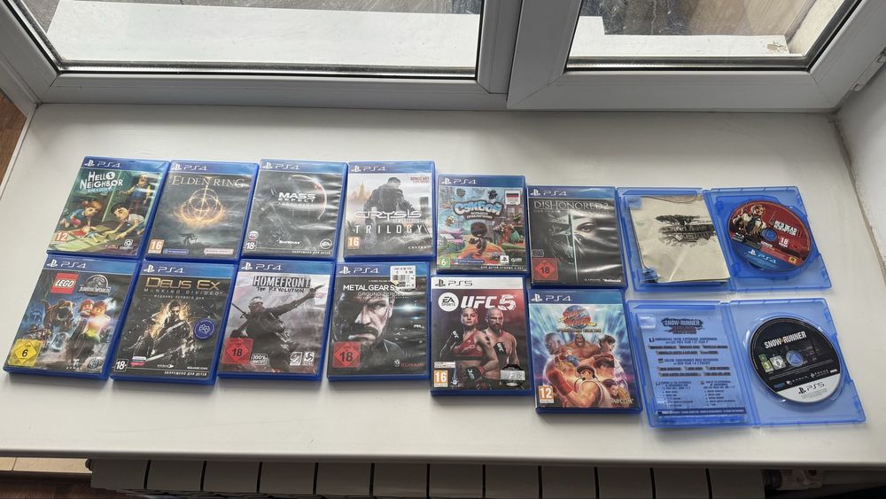 Диски для playstation 4/5