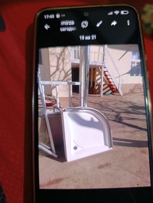 Душевой кабинки зур