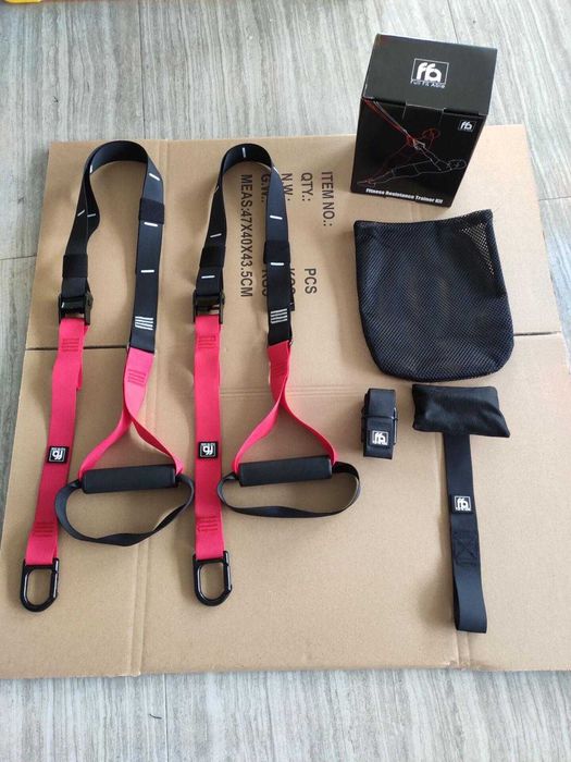 Sistem rezistent benzi fitness tip TRX. Produse NOI SIGILATE! Garantie