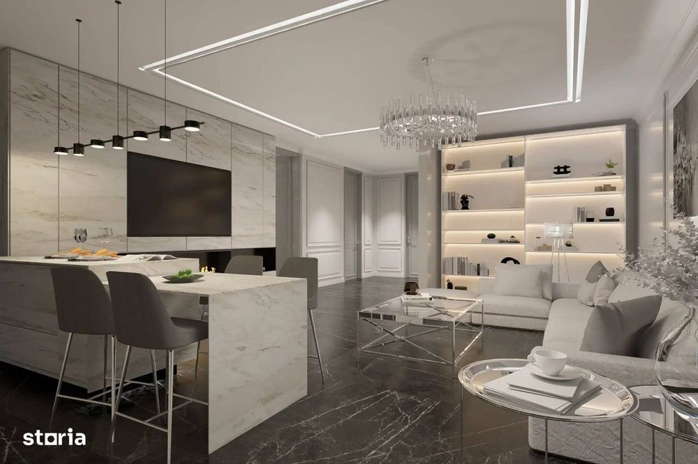 Apartament Modern 2 Camere cu Dormitor Uriaș de 21 mp
