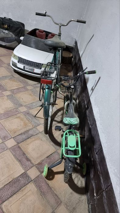 Velosiped va moshina detskiy sotiladi