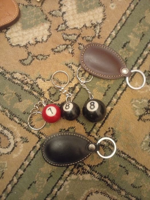 Кожаный брелок $