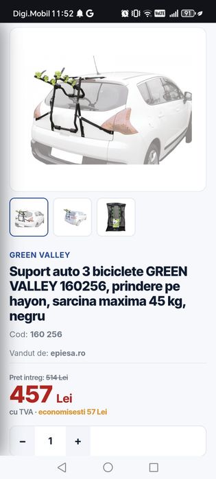 Suport Biciclete Green Valley