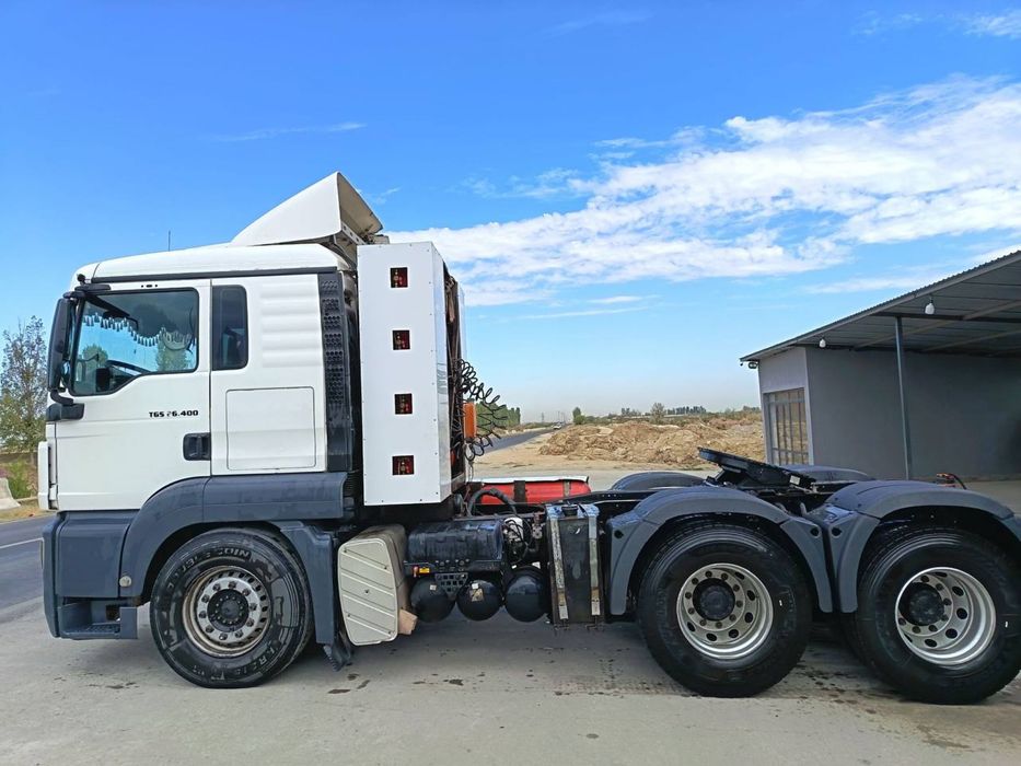 Man TGS 26.400 sitrak gaz mator qoyilgan