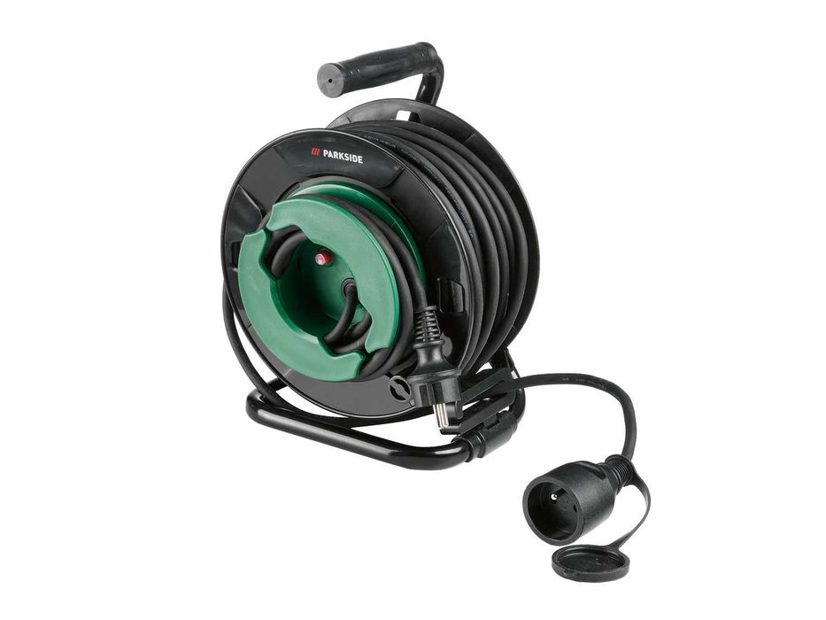 Кабелна макара удължител Водоустойчив IP44 дължина 25 м PARKSIDE