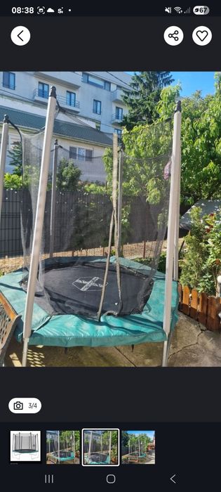 Trambulina decathlon 240 diametru