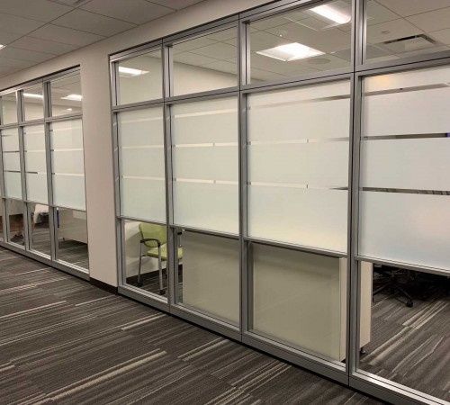 Витражные пленки, монтаж