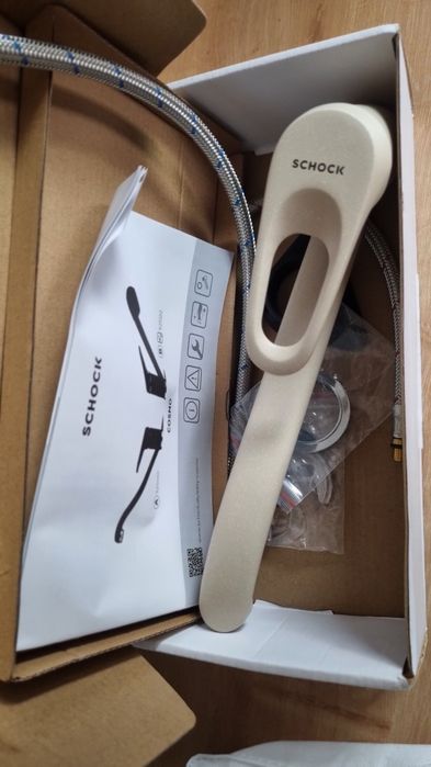 Vand baterie de bucatarie bej Schock Cosmo (Franke sau Grohe) noua!!!