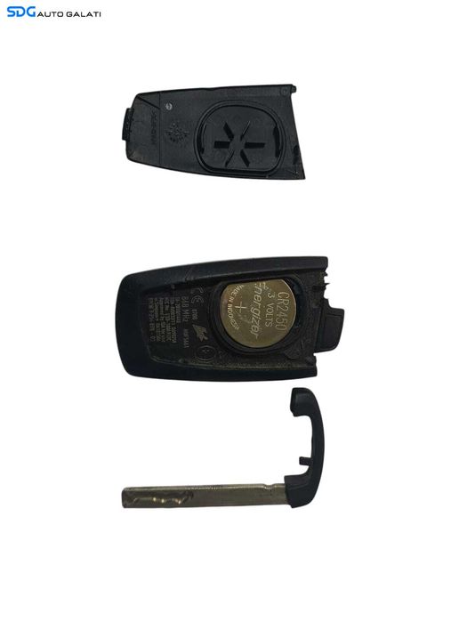 Chei Cheie Smart Key Originala cu Placa CIP Telecomanda BMW Seria 3 F30 F31 F32 F33 F34 F35 2011 - 2020 Cod 9254898 [L7098]