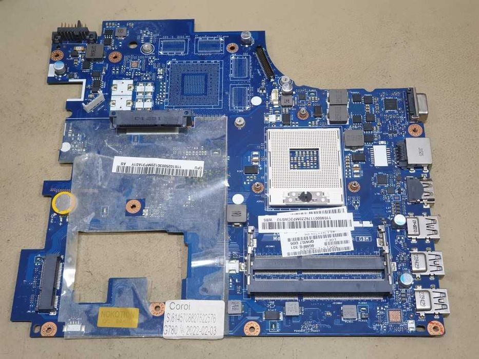 placa de baza laptop Lenovo G780, Lenovo 2182, QIWG7, LA-7983P Rev. 1.0