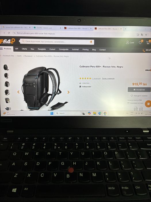 Rucsac foto cullmann peru 600+