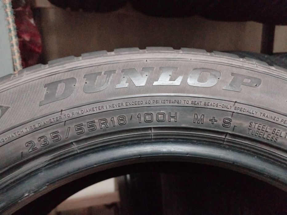 Dunlop 235/55/18