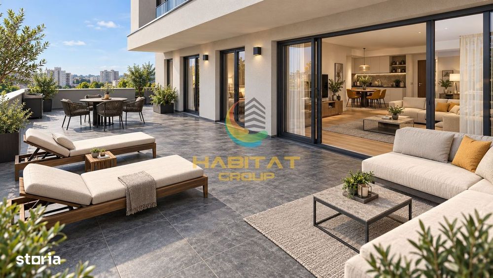Apartament 4 camere cu terasa - Pallady