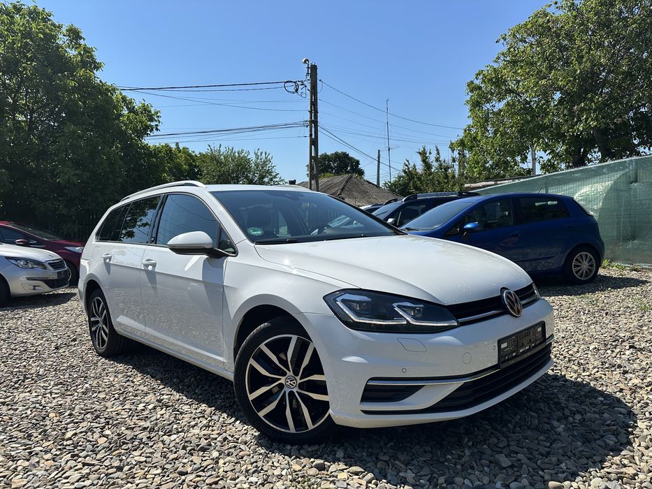 VW GOLF 7-FACELIFT an 2018/ 2.0Tdi-150cp/FULL LED/Navi Mare/Climă/ INTACT!