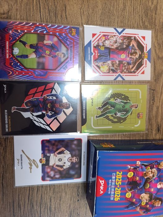 DAKA Barcelona  колекционерски футболни карти