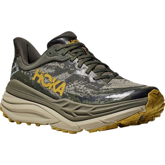 Мъжки маратонки Hoka One Stinson 7 olive haze / forest cover номер 43