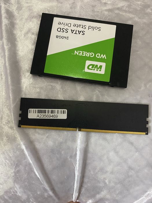 Продам ссд и озу дд4