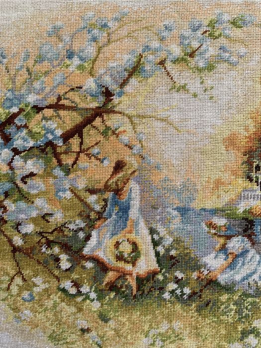 Goblen lucrat manual – decor deosebit pentru perete