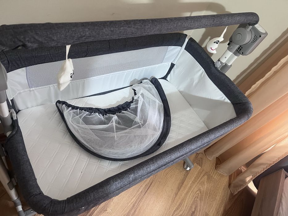 Електрическа приставна бебешка кошара 90 лев!!!