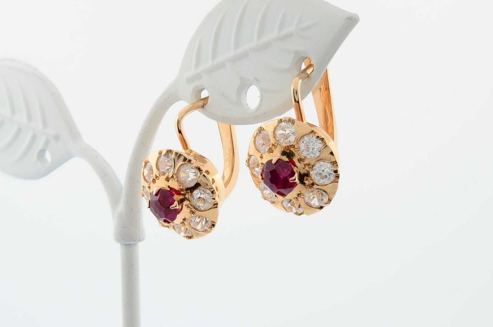 Серьги СССР  583 пробы