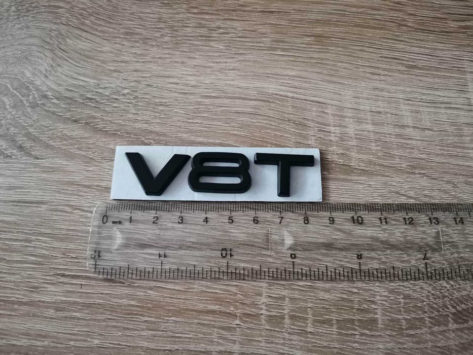 черни емблеми Ауди/Audi V8T