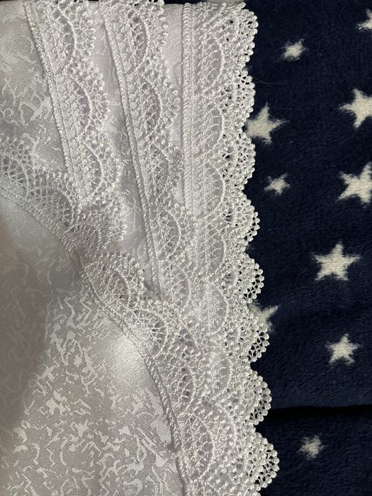 Скатерть новая белая