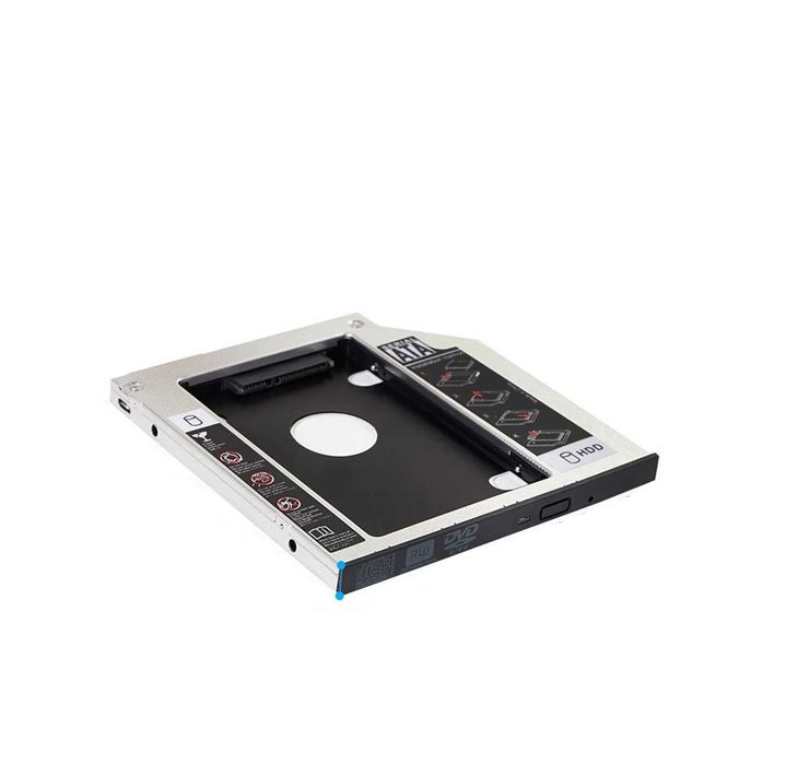 | Салазки для HDD/SSD в ноутбук вместо DVD (Slim)