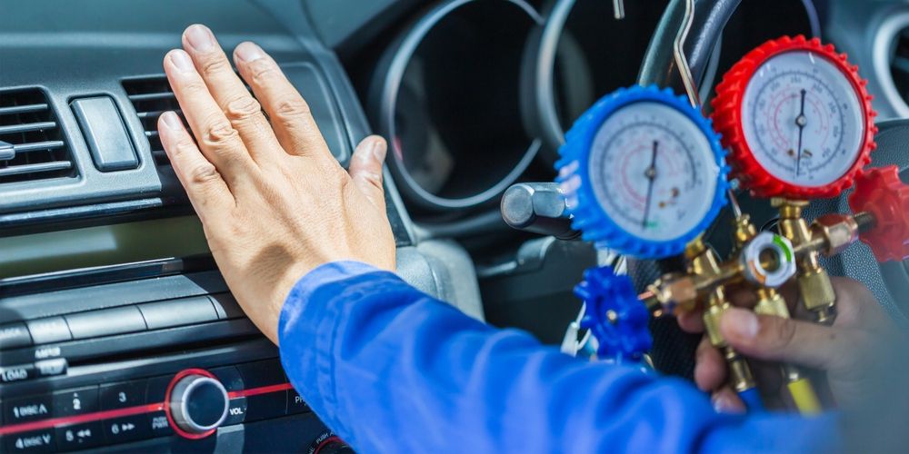 Заправка кондиционера авто