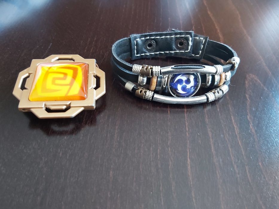 Ключодържател и гривна - Genshin Impact