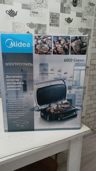 Электро гриль Midea