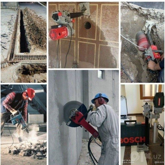 Beton kesish beton buzush demontaj xizmati 24 7