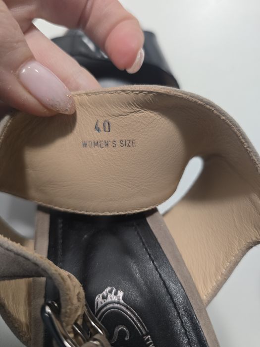 Сандали Tod's естествена кожа