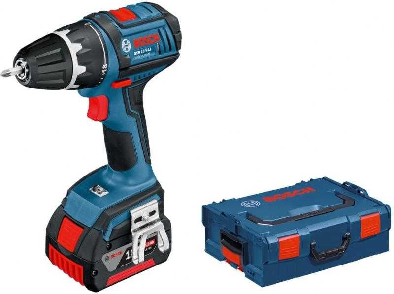 Surubelnita Bosch Professional GSR 18 V-LI 2 acumulatori 4 Ah 1700 RPM