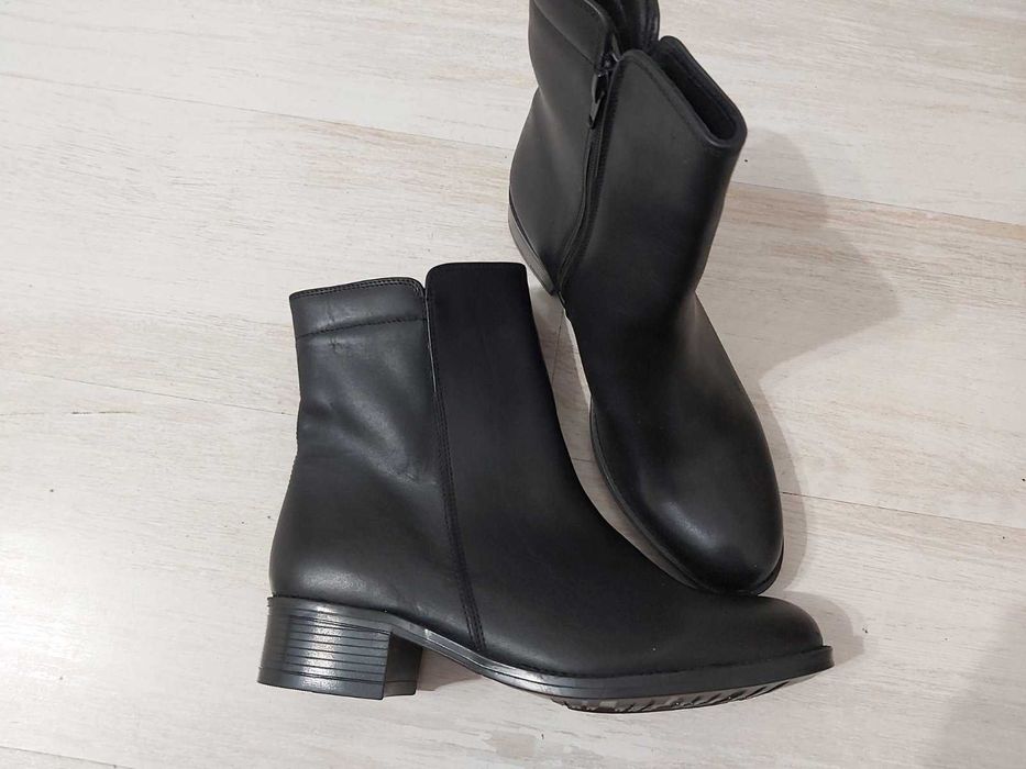 Разпродажба! Дамски боти естествена кожа № 40. Намалени