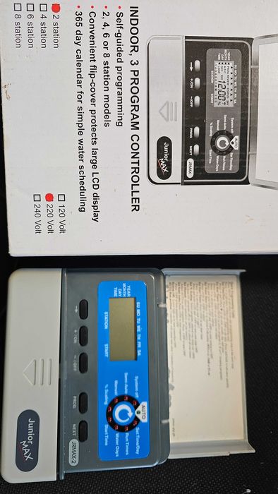 Programator Junior Max8zone + Electrovalva Irritrol Richdel 2400 1" FE