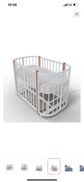 Детская кроватка-манеж