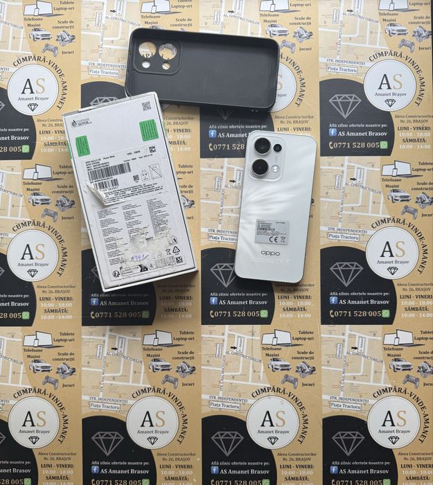 Oppo Reno 13 5G 256Gb 12Gb Ram White/Alb impecabil