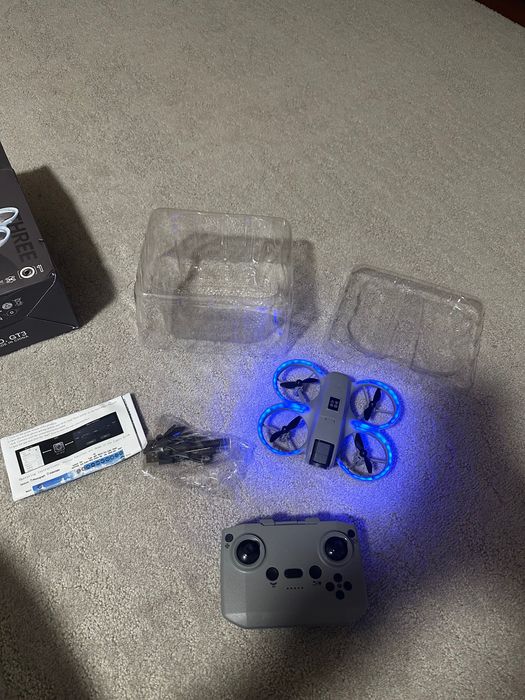 Drona noua 2 camere 4k, 3000 metri