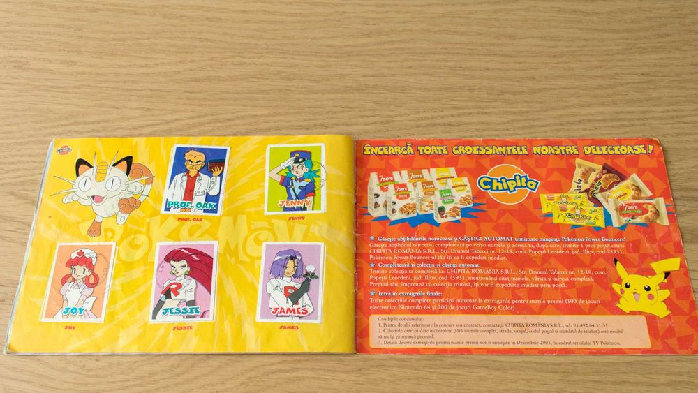 Album Complet Pokemon (Chipita)
