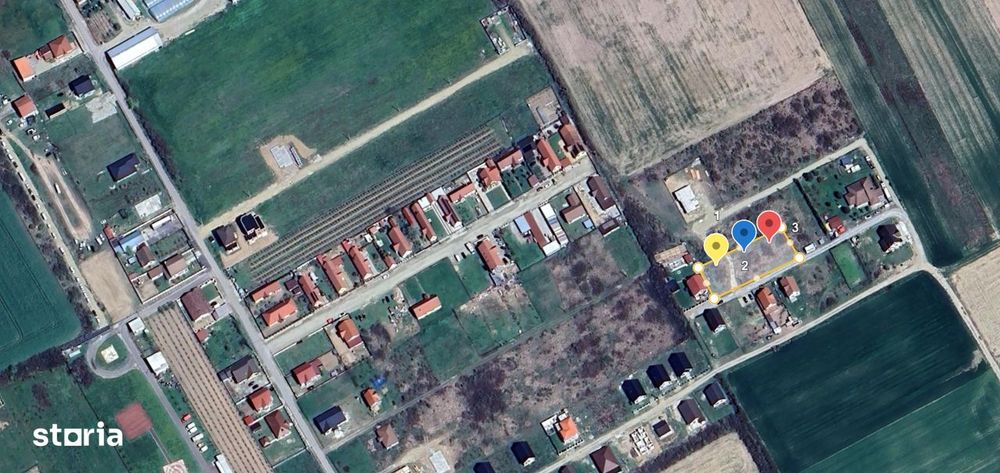 Parcele/loc casa 500mp/casa în stadiu de proiect Osorhei Mini Paradis