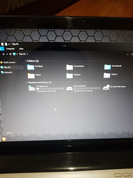 Laptop sony vaio i5 baterie defecta