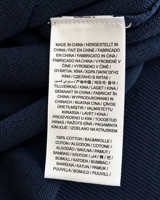 Cardigan GANT Original 100% Bumbac Bleumarin cu Nasturi Mărimea XL