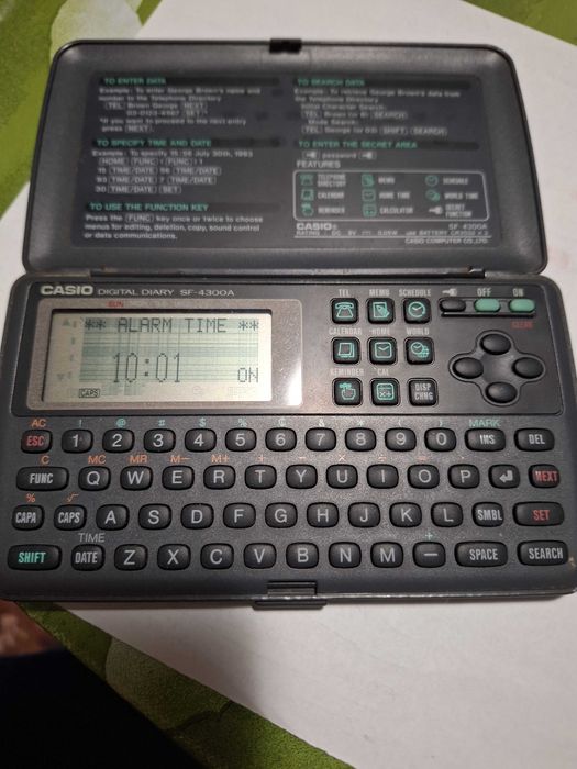 Organizator Casio digital diary SF-4300A