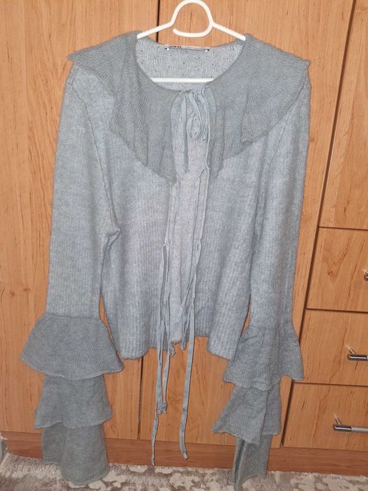 ZARA фина блуза с воали