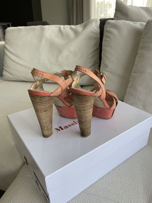 Дамски кожени платформи