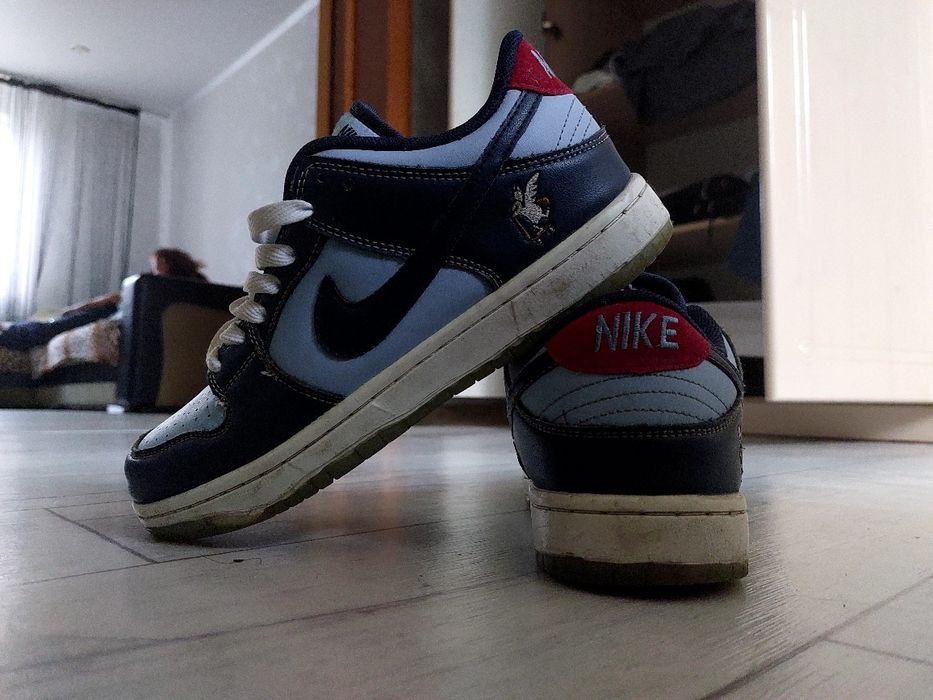 Кроссовки данки синие