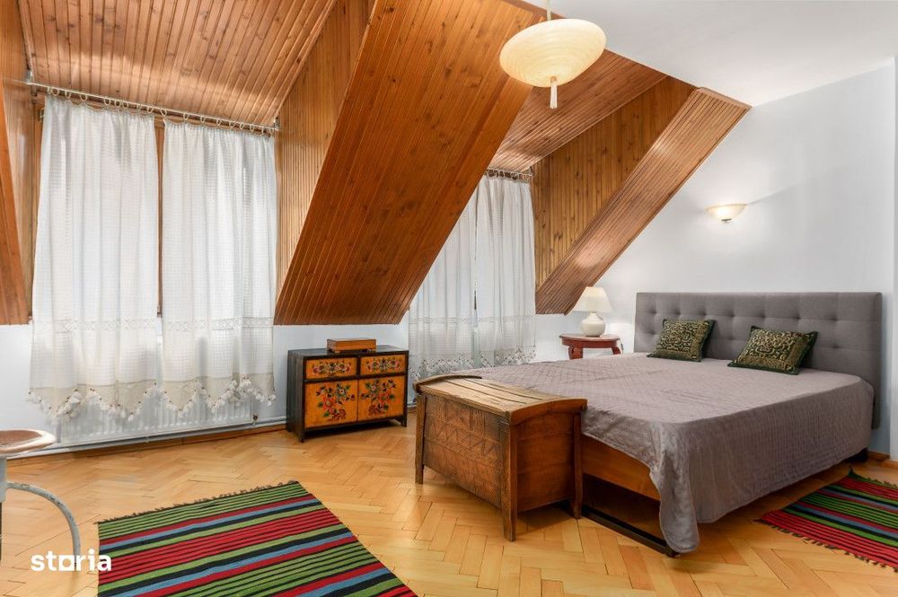 Apartament in vila, 123 mp zona Titulescu - P-ta Victoriei